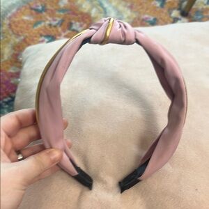 Pink Knotted Headband